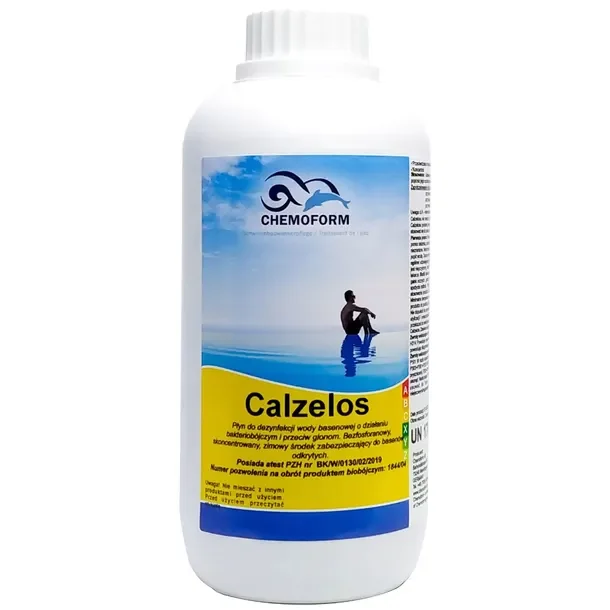 Środek zimowanie Basenu Glony Chemoform Calzelos 1