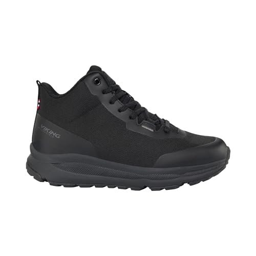 Viking Stride Mid Wp W damskie buty trekkingowe, czarny, 37 eu