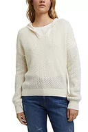 Swetry damskie - edc by ESPRIT Sweter damski, 290/jasny beż, XS - miniaturka - grafika 1