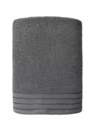 Ręczniki - Ręcznik Bella 70x140 cm popielaty frotte 400 g/m2 Faro - miniaturka - grafika 1