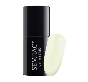 Semilac Summer lakier hybrydowy 497 Green Groove 7ml - Lakiery hybrydowe - miniaturka - grafika 1