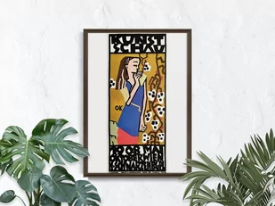 Plakat Canvas Kunstschau Wien 1908 - Plakaty - miniaturka - grafika 1