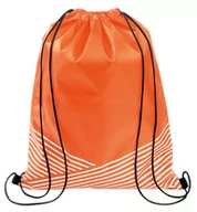 Plecaki worki - Worek sznurowany BRILLIANT, pomarańczowy - miniaturka - grafika 1