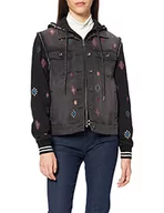 Kurtki damskie - Desigual Damska kurtka dżinsowa Chaq_Liverpoo, NIEBIESKI, 38 PL - miniaturka - grafika 1