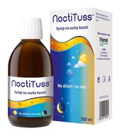 Przeziębienie i grypa - Vitamed NoctiTuss Syrop na suchy kaszel 200 ml 9095009 - miniaturka - grafika 1