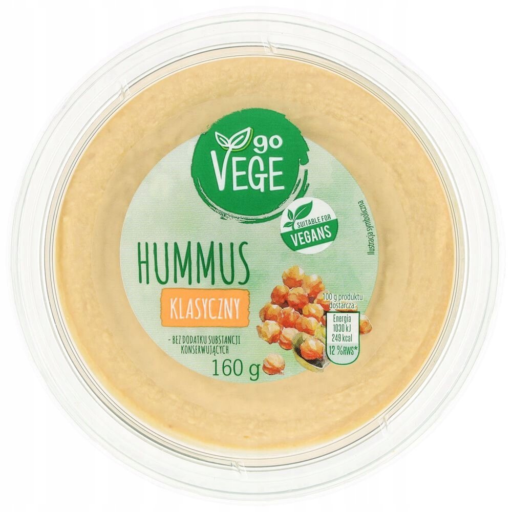 Go Vege Hummus klasyczny 160 g