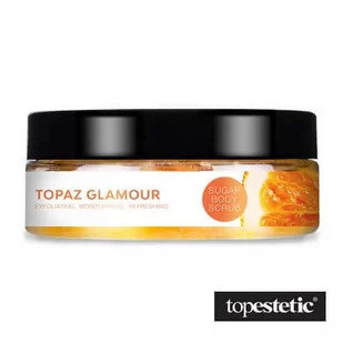 Yasumi Topaz Glamour Cukrowy peeling do ciała z pomarańczą 220 g - Peelingi do ciała - miniaturka - grafika 1