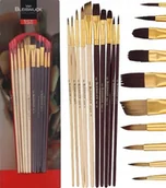 Pędzle - Pędzle Malarskie Artystyczne Precyzyjne 10 Szt - miniaturka - grafika 1
