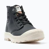 Botki damskie - Buty Palladium Pampa Hi Re-Vegan LTH black - miniaturka - grafika 1