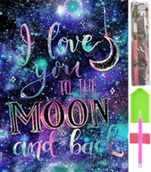 Zabawki kreatywne - HAFT DIAMENTOWY DUŻY 5D Zestaw Obraz MOZAIKA D17 - miniaturka - grafika 1