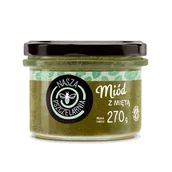 Miód - Miód z miętą Nasza Pszczelarnia 270g - miniaturka - grafika 1