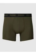 Majtki damskie - Obcisłe bokserki z detalem z logo w zestawie 3 szt. - Puma - miniaturka - grafika 1