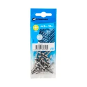 Wkręty - Standers Wkręt samowiercący 4.2x16 mm stal nierdzewna inox łeb kulisty Phillips 18 sztuk - miniaturka - grafika 1