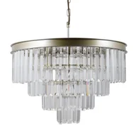 Lampy sufitowe - Italux Verdes PND-44372-8-CHMP-GLD PND-44372-8-CHMP-GLD - miniaturka - grafika 1