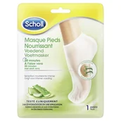 Pielęgnacja stóp - Scholl, Nourishing Foot Mask maska do stóp z aloesem 1 szt. - miniaturka - grafika 1