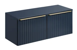 Szafka pod umywalkę, Santa Fe, 120x46x46 cm, granatowy, mat - Szafki łazienkowe - miniaturka - grafika 1