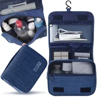 Kosmetyczki, organizery i kuferki - Kosmetyczka Torba Podróżna Organizer Na Kosmetyki Wisząca Męska Damska Hak - miniaturka - grafika 1