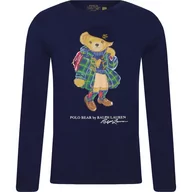Bluzy dla dziewczynek - POLO RALPH LAUREN Bluzka | Regular Fit - miniaturka - grafika 1