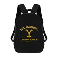 Plecaki szkolne i tornistry - Yellowstone Season Plecak dla dorosłych o dużej pojemności, swobodny i prosty tornister szkolny 16.1 X 11.8 X 4.5inches - miniaturka - grafika 1