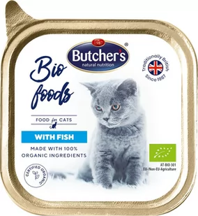 Butchers BIO foods ryba tacka 85 g - Mokra karma dla kotów - miniaturka - grafika 1