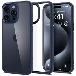 Etui Spigen Ultra Hybrid do iPhone 15 Pro navy blue - Etui i futerały do telefonów - miniaturka - grafika 10