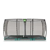 Trampoliny - Exit Trampolina naziemna Allure Premium 244x427cm zielona - miniaturka - grafika 1