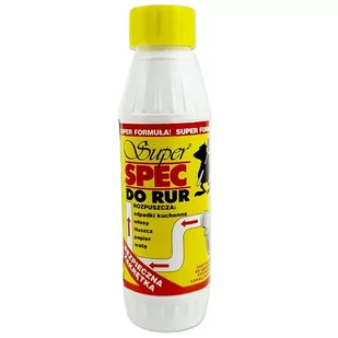 Super Glue Super SPEC 450g - środek do udrożniania rur - Środki do kuchni i łazienki - miniaturka - grafika 1