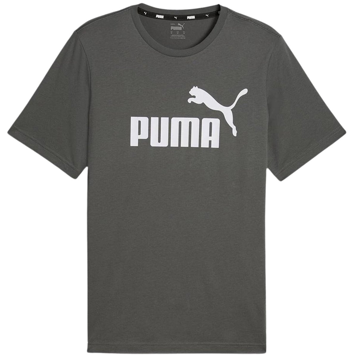 Puma Koszulka Męska Bawełna Zielone Mineral Rozmiar M