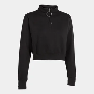 Bluza Typu Crop Dla Kobiet JOMA DAPHNE SWEATSHIRT CZARNA 800118.100 r. S - Bluzy damskie - miniaturka - grafika 1