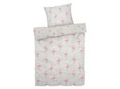 Pościel - LIVARNO HOME POŚCIEL FLANELOWA ZIMOWA ŚWIĄTECZNA BOŻE NARODZENIE DWUSTRONNA 140 x 200 - miniaturka - grafika 1