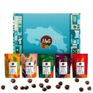Kawa - Kawa ziarnista Kostaryka specialty Świeżo Palona Arabica 5x100g + pudełko - miniaturka - grafika 1