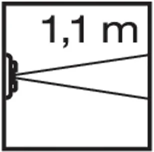 Hager polo Nasadka czujnika ruchu 1.1m biały połysk R.1/R.3 85341139 85341139 - Klawisze i ramki - miniaturka - grafika 1