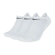 Skarpetki damskie - Skarpety Nike Everyday Cushion No Show 3Pak M SX7673 (kolor Biały, rozmiar 39 - 42) - miniaturka - grafika 1