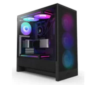 Obudowy komputerowe - NZXT H5 Flow RGB Czarny CC-H52FB-R1 - miniaturka - grafika 1