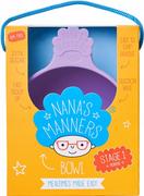 Miseczki i talerzyki dla dzieci - Miska Silikonowa Z Przyssawką Purple Nana'S Manners - miniaturka - grafika 1