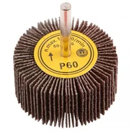 Narzędzia warsztatowe - Topex Grupa sp. z o.o. S.K. Ściernica listkowa trzpieniowa 60x30mm K60 55H758 - miniaturka - grafika 1