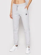 Spodnie sportowe damskie - Le Coq Sportif Spodnie dresowe 2210518 Szary Regular Fit - miniaturka - grafika 1