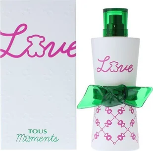 Tous Take Me Anywhere Set Tous: Love Moments, Eau De Toilette, For Women, 90 ml + Love Moments, Bag, Collapisable, For Women For Women - Wody i perfumy damskie - miniaturka - grafika 1