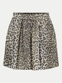 Spódnice - ONLY Spódnico-szorty Nova 15343204 Brązowy Regular Fit - miniaturka - grafika 1