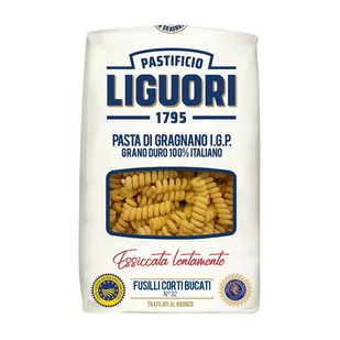 Makaron Liguori IGP Fusilli Corti Bucati 500G, 8008912010324 - Makaron - miniaturka - grafika 1