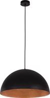 Lampy sufitowe - Sigma SFERA 35 Czarny/miedziany 1 zwis - Żyrandol/lampa wisząca 1x E27 (max 60W) (30144) - miniaturka - grafika 1