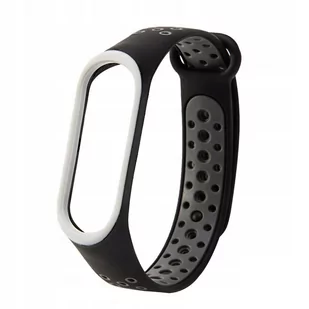 Opaska Pasek Do Xiaomi Mi Band 3 Perforowana - Akcesoria do smartwatchy - miniaturka - grafika 1