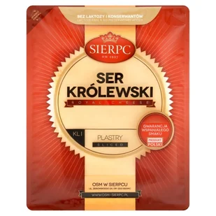 Sierpc Ser Królewski plastry - Sery - miniaturka - grafika 1