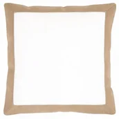 Poszewki na poduszki - Poszewka MY HOME Duo 42 x 42 cm Biało-beżowy - miniaturka - grafika 1