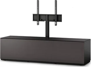 Sonorous Stolik RTV z uchwytem ST261T-BLK-BLK-BW - Uchwyty do telewizora - miniaturka - grafika 1