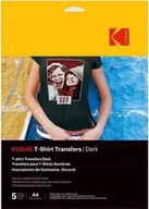 Papier do drukarek - Kodak Papier A4 TRANSFEROWY / Naprasowanka / Kodak T-Shirt Czarny / CAT 3510-553 - miniaturka - grafika 1