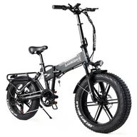 Rowery elektryczne - Samebike XWLX09 Czarny - miniaturka - grafika 1