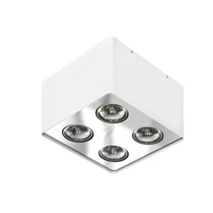 Azzardo NINO 3 FH31433S WHITE/Chrom WH/CH (FH31433S WH/CH) - Lampy sufitowe - miniaturka - grafika 2