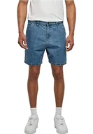 Spodenki damskie - Urban Classics Męskie szorty Denim Bermudy Shorts Light Blue Washed 42, Light Blue Washed, 42 - miniaturka - grafika 1