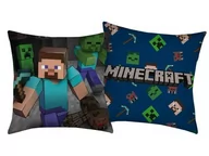Poduszki dekoracyjne - Poduszka Minecraft niebieski, 40 x 40 cm - miniaturka - grafika 1